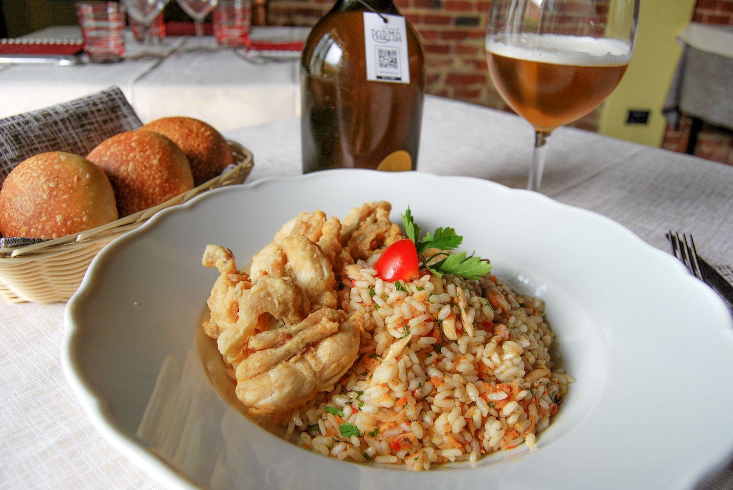 Risotto della cucina tradizionale mantovana