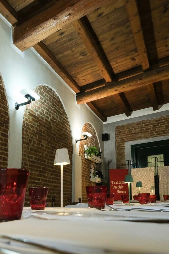 Trattoria Vecchio Borgo a Castelbelforte in provincia di Mantova