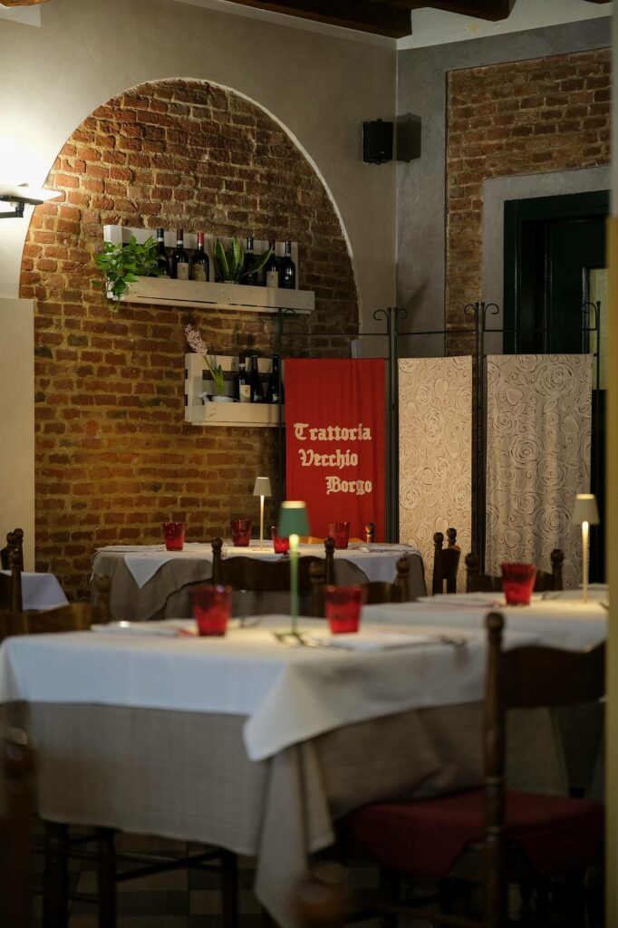 Trattoria Vecchio Borgo a Castelbelforte in provincia di Mantova